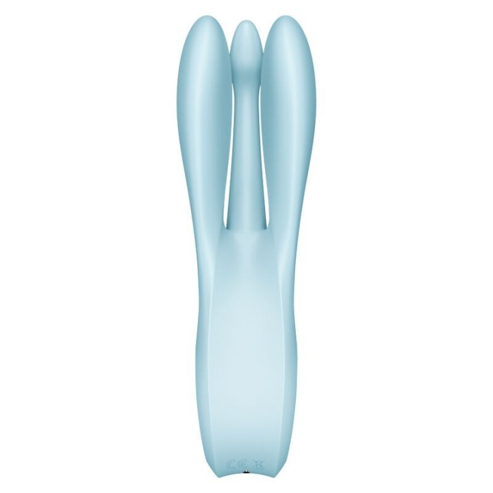 SATISFYER - THREESOME 1 VIBRATOR BLUE - D-232593 - Teknashop Ltd
