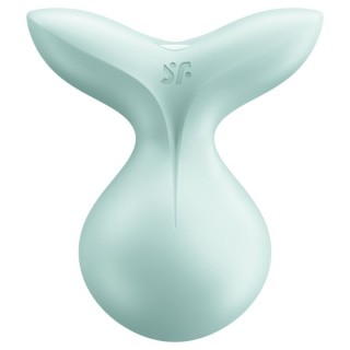 SATISFYER - VIVA LA VULVA 3 LAY-ON VIBRATOR GREEN - D-232818 - Teknashop Ltd