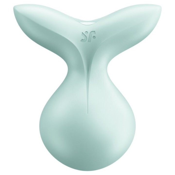 SATISFYER - VIVA LA VULVA 3 LAY-ON VIBRATOR GREEN - D-232818 - Teknashop Ltd