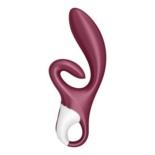 SATISFYER - TOUCH ME RABBIT VIBRATION RED - D-232926 - Teknashop Ltd