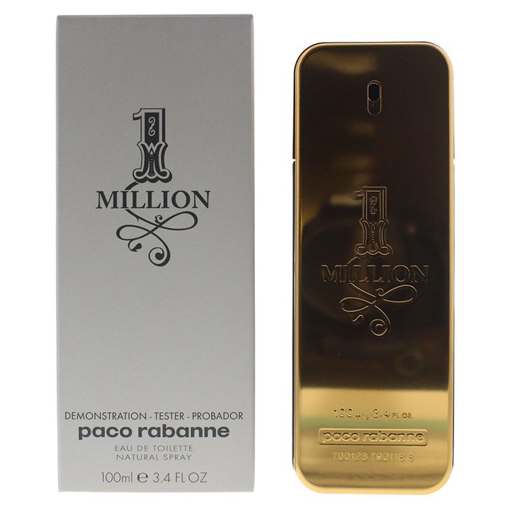 Paco Rabanne, 1 Million, Eau De Toilette, For Men, 100 ml *Tester - Teknashop Ltd