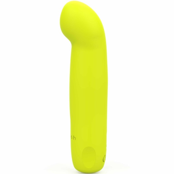 B SWISH - BCUTE CURVE INFINITE CLASSIC RECHARGEABLE SILICONE VIBRATOR YELLOW - D-236024 - Teknashop Ltd
