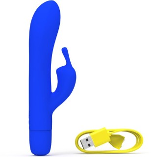 B SWISH - BWILD BUNNY INFINITE CLASSIC RECHARGEABLE VIBRATOR BLUE SILICONE - D-236029 - Teknashop Ltd