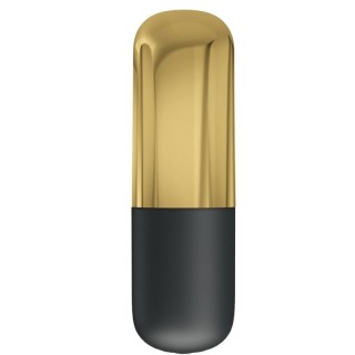 PRETTY LOVE - GOLDEN RECHARGEABLE BULLET VIBRATOR - D-237579 - Teknashop Ltd