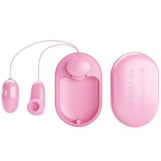 PRETTY LOVE - MAGIC BOX VIBRATING BULLET & PINK STIMULATOR - D-238106 - Teknashop Ltd