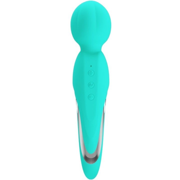 PRETTY LOVE - WALTER VIBRATOR WAND AQUA GREEN - D-238694 - Teknashop Ltd