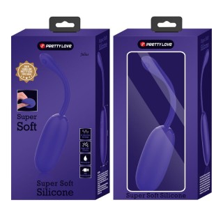 PRETTY LOVE - JULIUS WATERPROOF-RECHARGEABLE VIBRATING EGG PURPLE - D-238699 - Teknashop Ltd