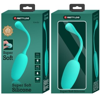 PRETTY LOVE - KNUCKER WATER GREEN RECHARGEABLE VIBRATING EGG - D-238722 - Teknashop Ltd