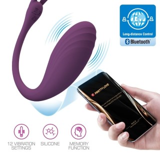 PRETTY LOVE - CATALINA VIBRATOR APP REMOTE CONTROL PURPLE - D-238728 - Teknashop Ltd