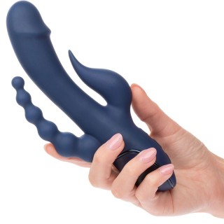 CALEXOTICS - VIBRATOR TRIPLE ORGASM BLUE - D-239392 - Teknashop Ltd