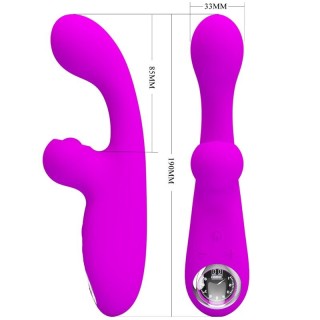 PRETTY LOVE - SKYLAR PURPLE STIMULATOR VIBRATOR - D-239752 - Teknashop Ltd