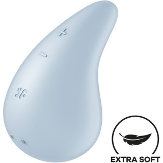 SATISFYER - DEW DROP VIBRATOR LAY-ON BLUE - D-239839 - Teknashop Ltd