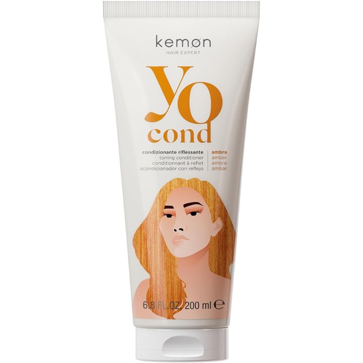 Kemon, Yo Ambra Coloring, Hair Conditioner, 200 ml - Teknashop Ltd