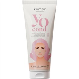 Kemon, Yo Rosa Coloring, Hair Colour Conditioner, 200 ml - Teknashop Ltd
