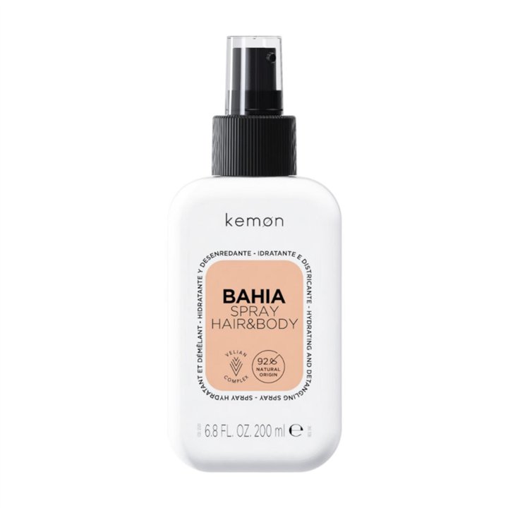 Kemon, BAHIA SPRAY, Hair Spray Treatment, Hydrating, 200 ml - Teknashop Ltd