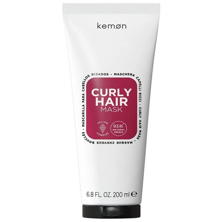 Kemon, Curly Hair, Hair Treatment Cream Mask, 200 ml - Teknashop Ltd