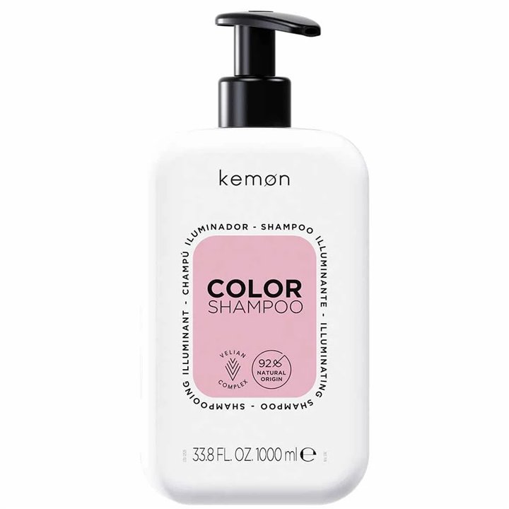 Kemon, Color, Hair Treatment Shampoo, Shine, For Coloured Hair, 1000 ml - Teknashop Ltd