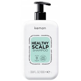 Kemon, Healthy Scalp, Hair Treatment Shampoo, Anti-Dandruff, For All Hair Types, 1000 ml - Teknashop Ltd