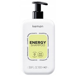 Kemon, Energy, Hair Shampoo, Revitalizing, 1000 ml - Teknashop Ltd