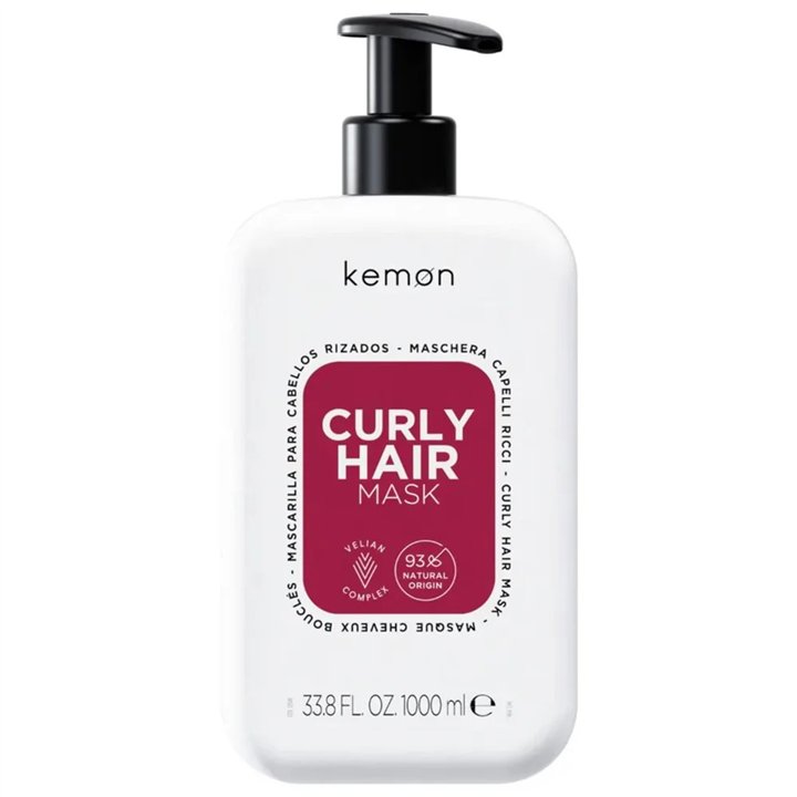 Kemon, Curly Hair, Hair Shampoo, Hydrating, 1000 ml - Teknashop Ltd