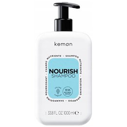 Kemon, Nourish Nourishing, Hair Shampoo, Hydrating, 1000 ml - Teknashop Ltd