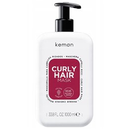 Kemon, Curly Hair, Hair Treatment Cream Mask, 1000 ml - Teknashop Ltd