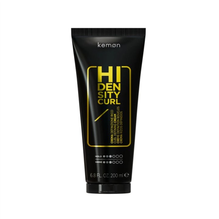 Kemon, Hi Density Curl, Hair Styling Cream, 200 ml - Teknashop Ltd