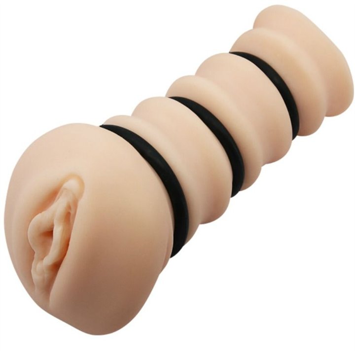 CRAZY BULL - MASTURBADOR WITH RINGS VAGINA MODEL 2 - D-214870 - Teknashop Ltd