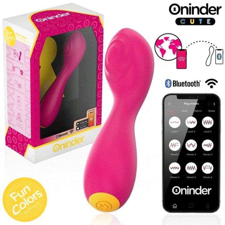ONINDER CUTE - LOVE BUDDY MASTER G-SPOT VIBRATOR - FREE WORLDWIDE APP - D-242093 - Teknashop Ltd