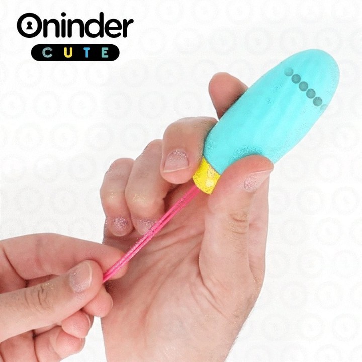 ONINDER CUTE - LOVE PLEASURE VIBRATING EGG - ROTATING SILICONE GEMS - FREE GLOBAL APP - D-242096 - Teknashop Ltd