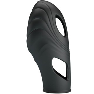 PRETTY LOVE - LICH SILICONE FINGER VIBRATOR BLACK - D-242411 - Teknashop Ltd