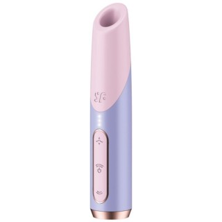SATISFYER - BOLD KISS WAVE CLITORIS STIMULATOR PINK / VIOLET - D-242636 - Teknashop Ltd