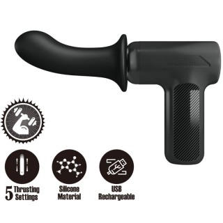 PRETTY LOVE - DJ DOCTOR MASSAGER 5 SETTINGS BLACK - D-242703 - Teknashop Ltd