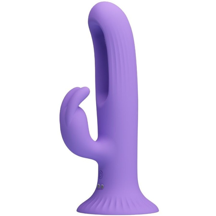 PRETTY LOVE - KILLMOULIS RABBIT VIBRATOR 12 VIBRATION MODES PURPLE - D-242906 - Teknashop Ltd
