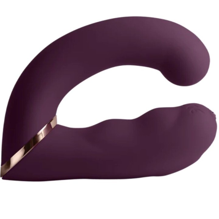 ROCKS-OFF - GEMINI DUAL VIBRATOR G-SPOT CLITORIS STIMULATOR PURPLE - D-244029 - Teknashop Ltd