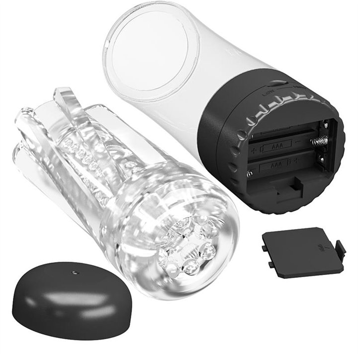Tamara Men Masturbator with Vibration - BM-00900T94 - Teknashop Ltd