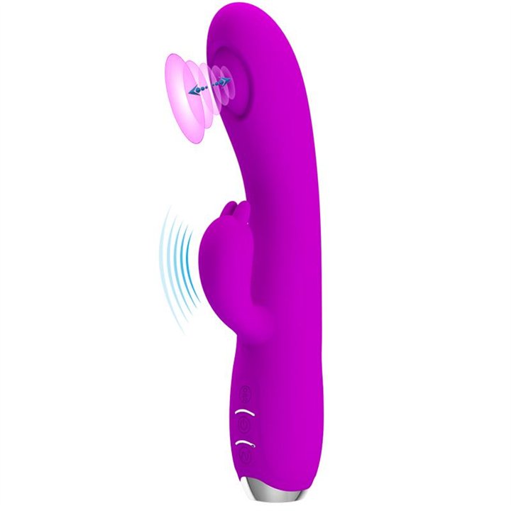 Regina Vibrator with Suction and Tapping - BI-014727 - Teknashop Ltd