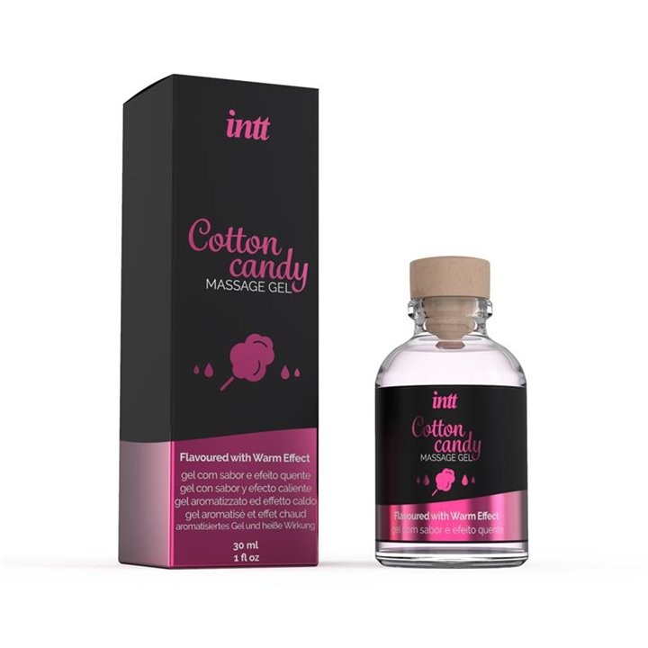 Massage Gel Warm Effect Cotton Candy 30 ml - 5600304015424 - Teknashop Ltd