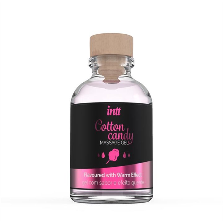 Massage Gel Warm Effect Cotton Candy 30 ml - 5600304015424 - Teknashop Ltd