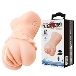 Realistic Vagina Vibrating Mastubator - BM-009198ZK - Teknashop Ltd