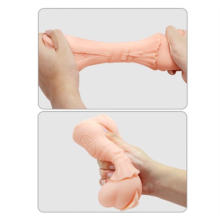 Realistic Vagina Vibrating Mastubator - BM-009198ZK - Teknashop Ltd