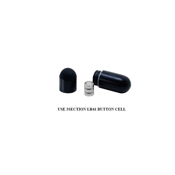 Vibrating Cock Ring Thimble Black - BI-210142 - Teknashop Ltd