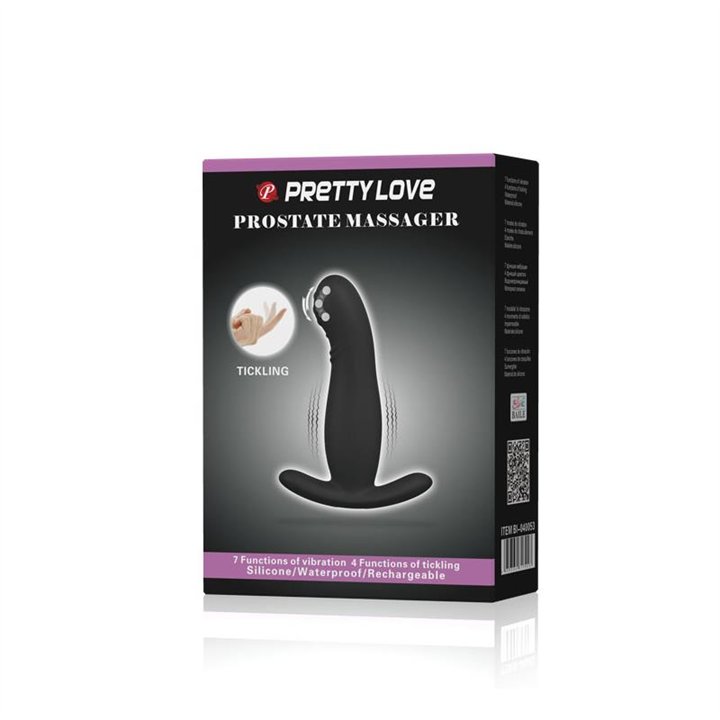Vibrator Prostate Massager with Tickling Function - BI-040053 - Teknashop Ltd