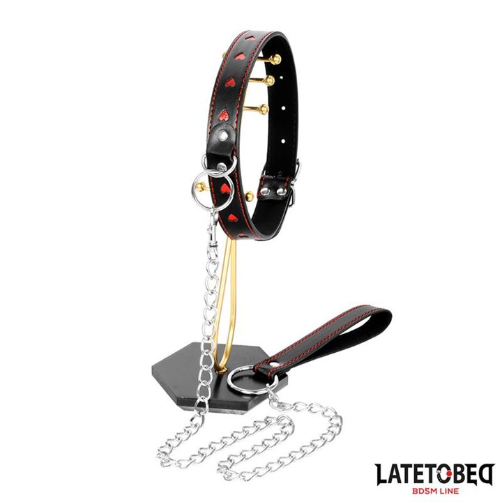 collar with Leash 52 cm - 8436615009329 - Teknashop Ltd