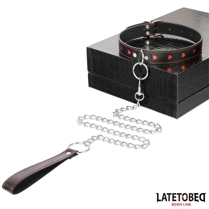 collar with Leash 52 cm - 8436615009329 - Teknashop Ltd