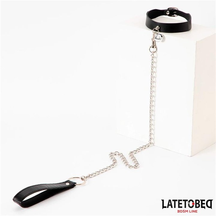 Collar with Bell and Leash - 8436615009305 - Teknashop Ltd