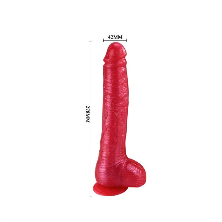 Baile Dildo with Suction Cup Pink - BW-008038NC - Teknashop Ltd