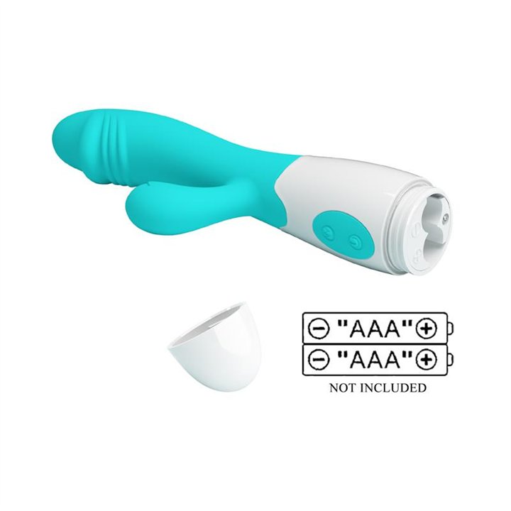 Vibrator Snappy 30 functions Blue - BI-014173-A1 - Teknashop Ltd