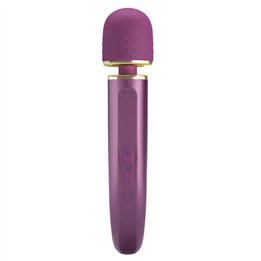 Vibrating Wand Silicona Purple - BI-014848-2 - Teknashop Ltd