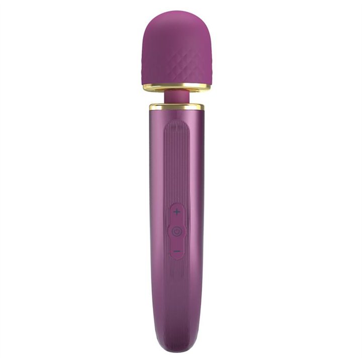 Vibrating Wand Silicona Purple - BI-014848-2 - Teknashop Ltd